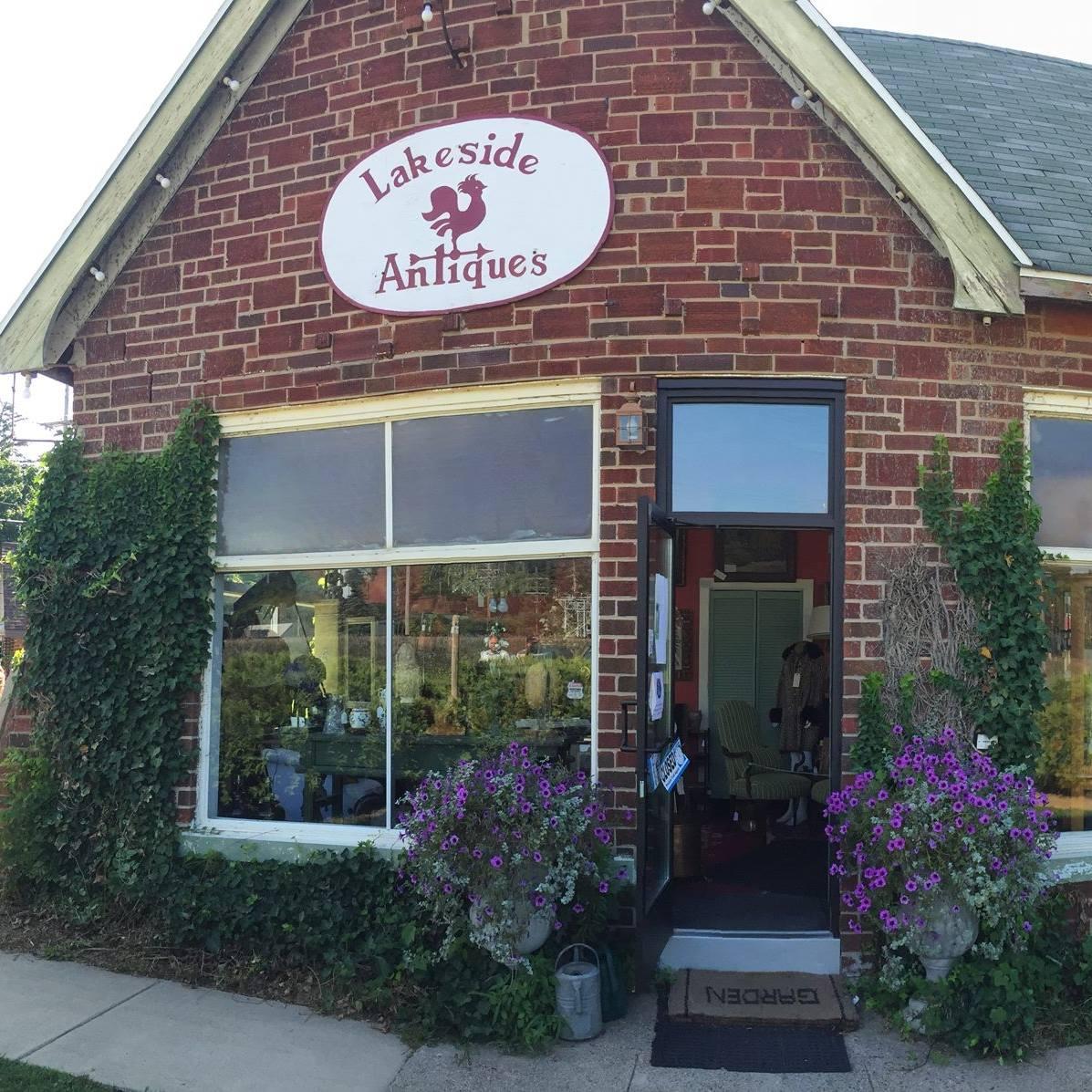 Lakeside Antiques storefront lakeside michigan